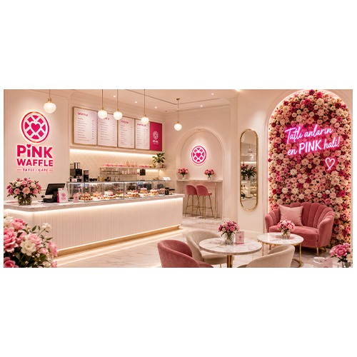 Pink Waffle